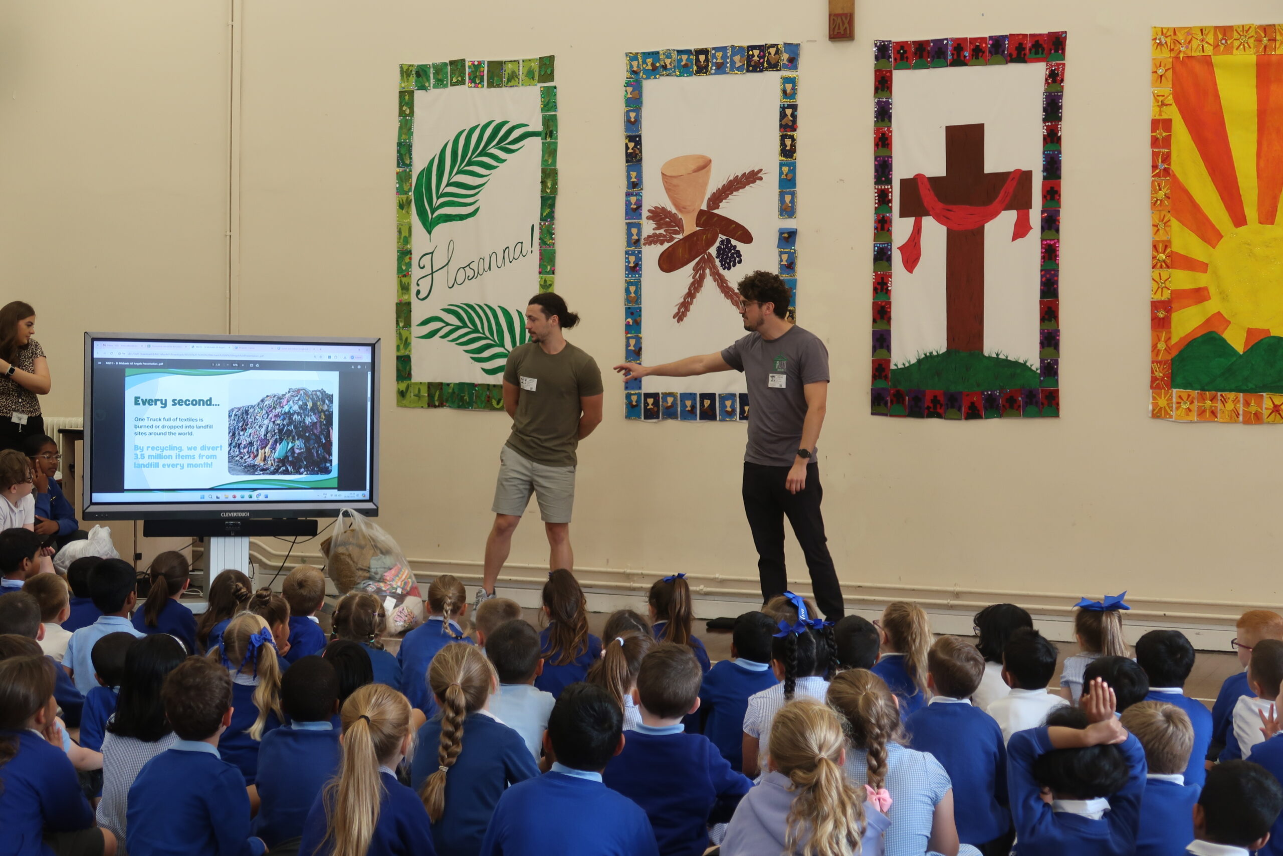 200 students Inspired to Recycle at St Michael and All Angels