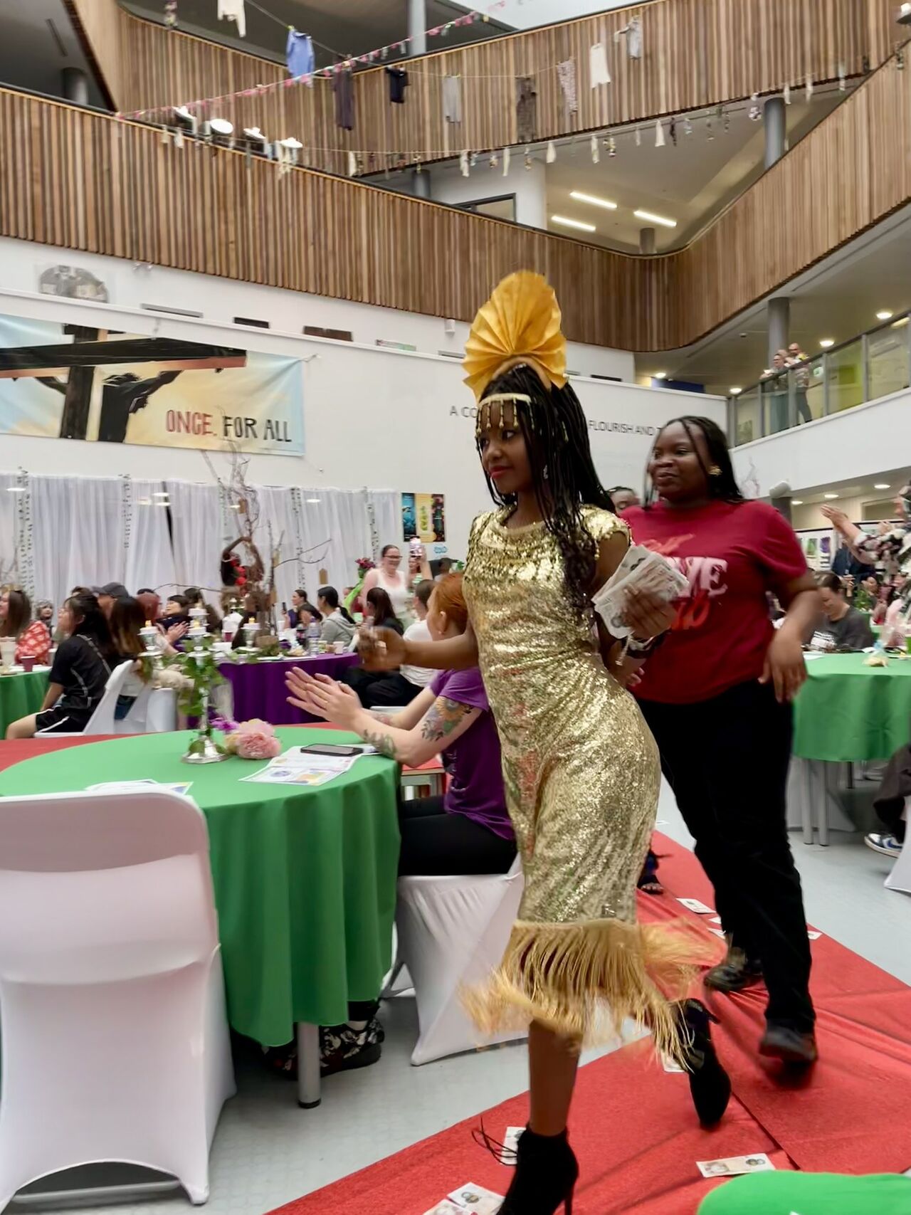 The Academy of St Nicholas hosts sustainable fashion show