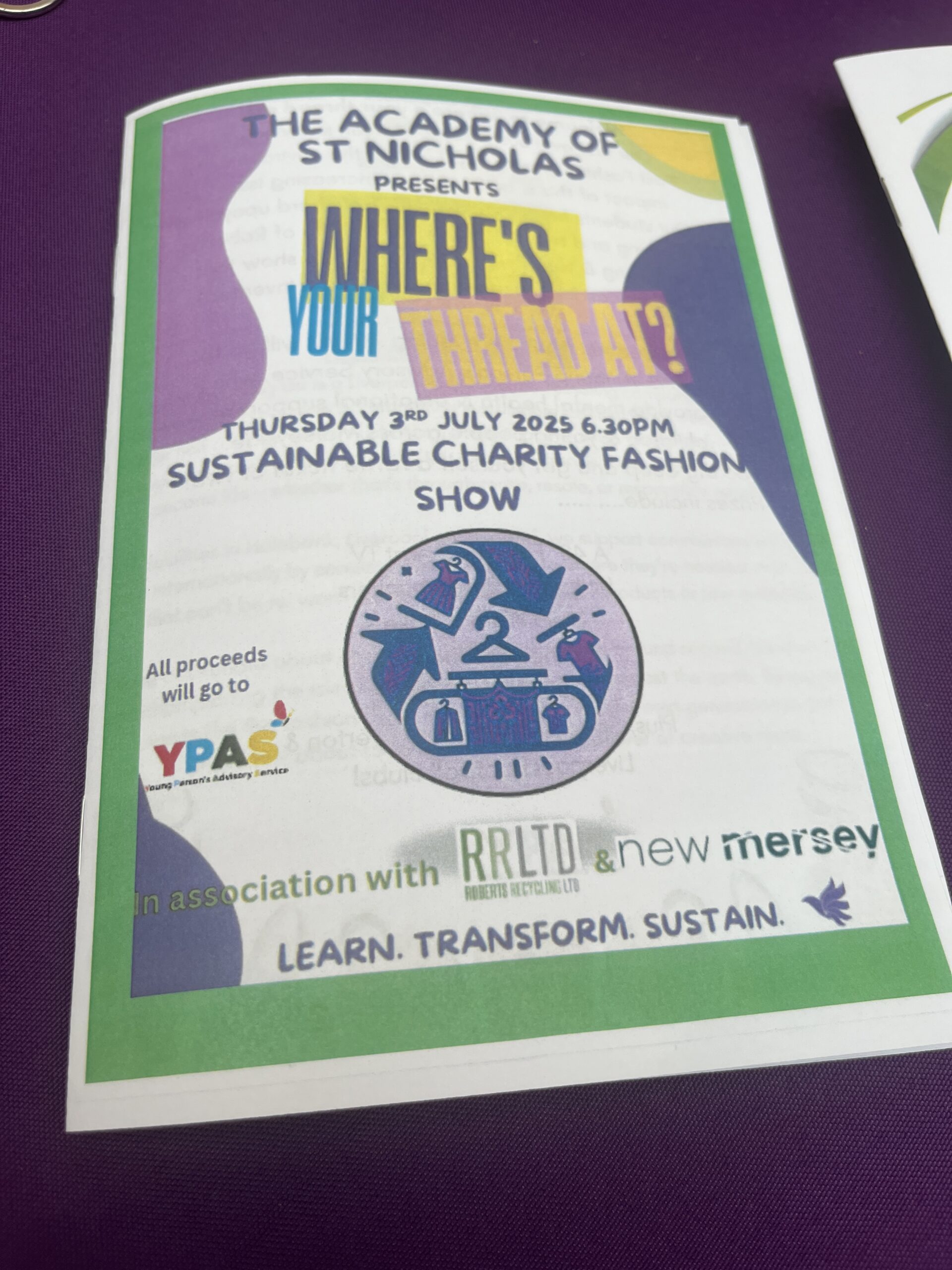 Where’s Your Thread At Fashion Show celebration